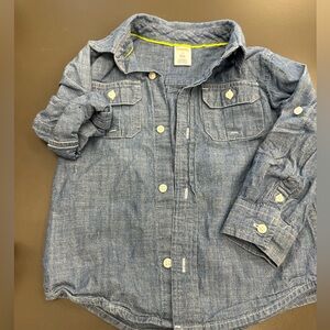 3t denim button Gymboree shirt